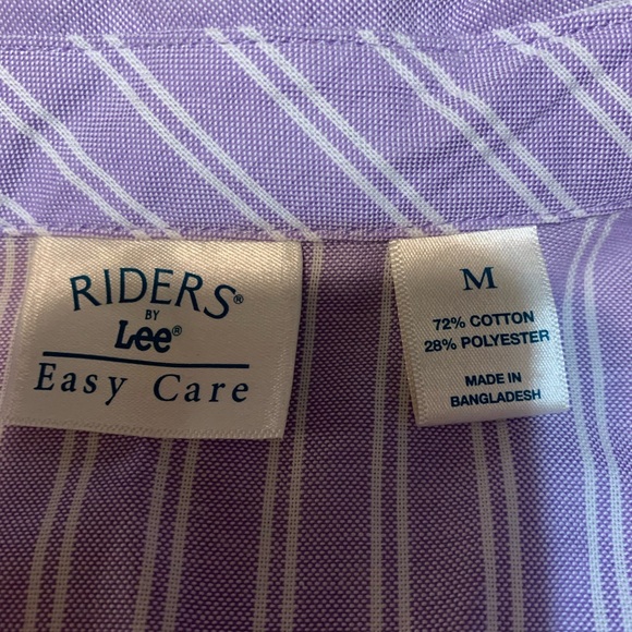 Women casual shirt medium light purple - Picture 5 of 7